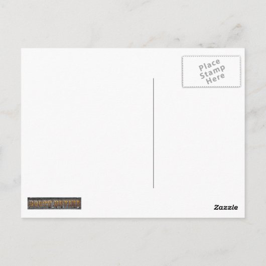 Carte Postale Cheval (Dos)