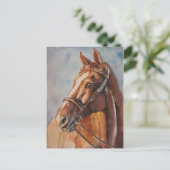 Carte Postale Cheval 2 (Debout devant)