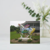 Carte Postale Cheval à ailes piraté (Debout devant)