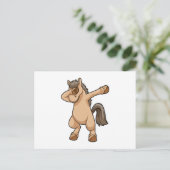 Carte Postale Cheval à Hip hop Dance Dab (Debout devant)