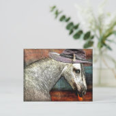 Carte Postale Cheval à la mode (Debout devant)