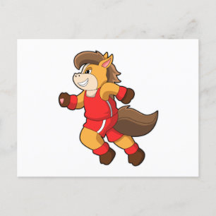 Carte Postale Cheval au galop