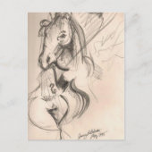 Carte Postale Cheval Cello Design (Devant)