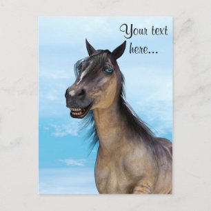 Carte Postale Cheval Chanceux