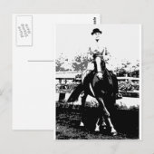 Carte Postale Cheval classique 14 (Devant / Derrière)