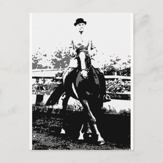 Carte Postale Cheval classique 14 (Devant)