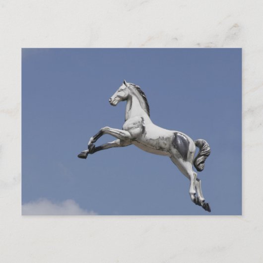 Carte Postale Cheval de Carousel (Devant)