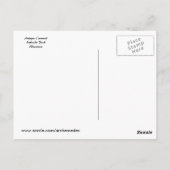 Carte Postale Cheval de Carousel antique (Dos)