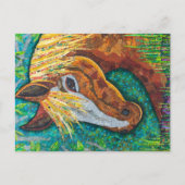 Carte Postale Cheval de châtaignes (Devant)