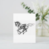 Carte Postale Cheval de fer (Debout devant)