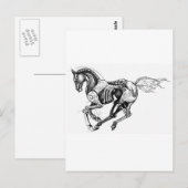 Carte Postale Cheval de fer (Devant / Derrière)