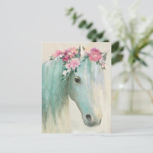 Carte Postale Cheval de Festival (Debout devant)