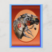 Carte postale Cheval de guerre (Devant)