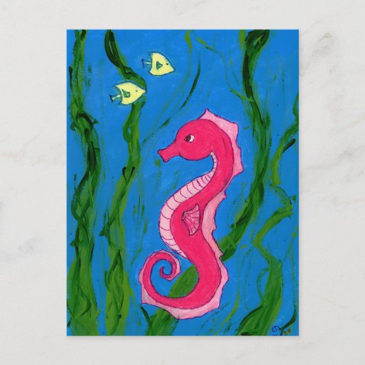 Carte Postale Cheval de mer (Devant)
