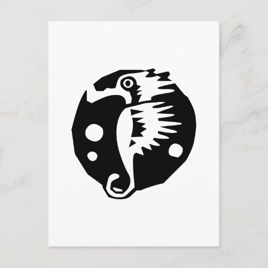 Carte Postale Cheval de mer (Devant)