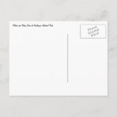 Carte Postale Cheval de mère et de bébé à Assateague (Dos)