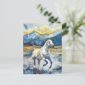 Carte Postale Cheval de montagne (Debout devant)