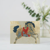 Carte Postale Cheval doré impérial (Debout devant)