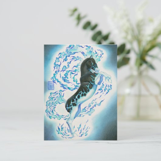 Carte Postale Cheval Fantôme (Debout devant)