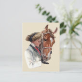 Carte Postale Cheval favori (Debout devant)