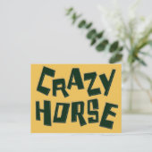 Carte Postale cheval fou (Debout devant)