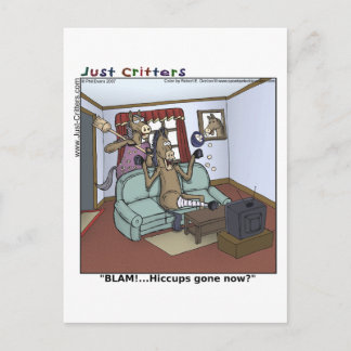 Carte Postale Cheval Hiccups