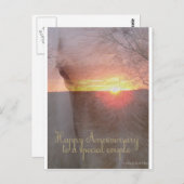 Carte Postale Cheval Joyeux Anniversaire (Devant / Derrière)