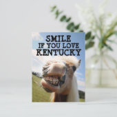 Carte postale CHEVAL KENTUCKY (Debout devant)