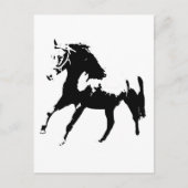 Carte Postale Cheval Pop Art (Devant)