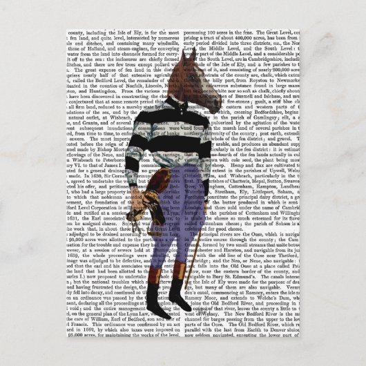 Carte Postale Cheval Racing Jockey Full 2 (Devant)