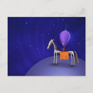 Carte Postale Cheval Rider