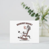 Carte Postale Cheval Rock ! (Debout devant)