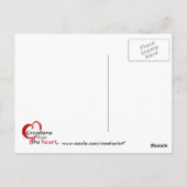 Carte Postale Cheval Rock ! (Dos)
