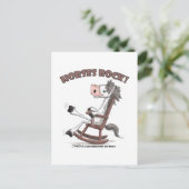 Carte Postale Cheval Rock ! (Debout devant)