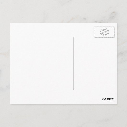 Carte postale Cheval Silhouette (Dos)