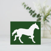 Carte Postale cheval simple (Debout devant)