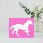 Carte Postale cheval simple (Debout devant)