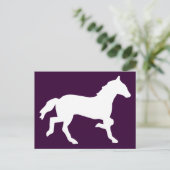 Carte Postale cheval simple (Debout devant)
