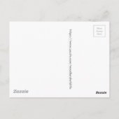 Carte Postale Cheval souriant (Dos)