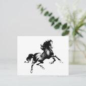 CARTE POSTALE CHEVAL SPIRITÉ (Debout devant)