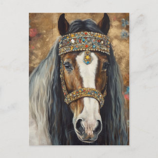 Carte Postale Cheval Tsigane