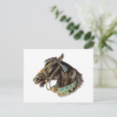 Carte Postale Cheval victorien (Debout devant)