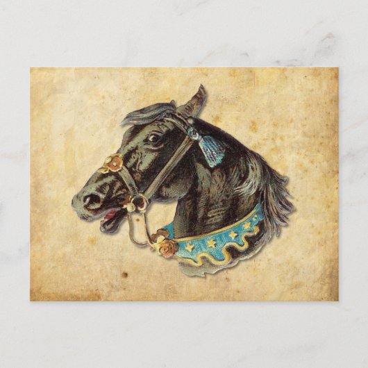 Carte Postale Cheval victorien (Devant)