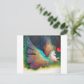 Carte Postale Cheval volant (Debout devant)