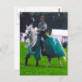 Carte Postale chevalier (Devant / Derrière)
