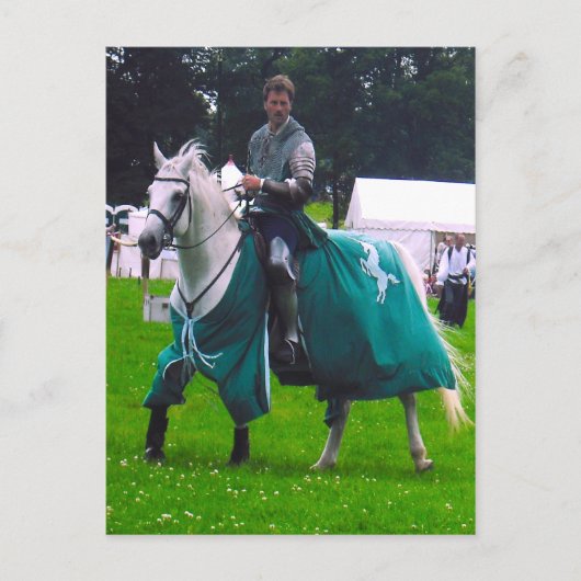 Carte Postale chevalier (Devant)