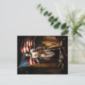 Carte Postale Chevalier américain modèle (Debout devant)