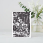 Carte Postale Chevalier blanc (Debout devant)