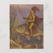 Carte Postale Chevalier de l'océan Fantastique (Devant)