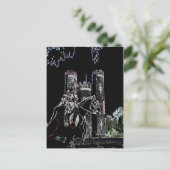 Carte Postale Chevalier du château de Blaise (Debout devant)